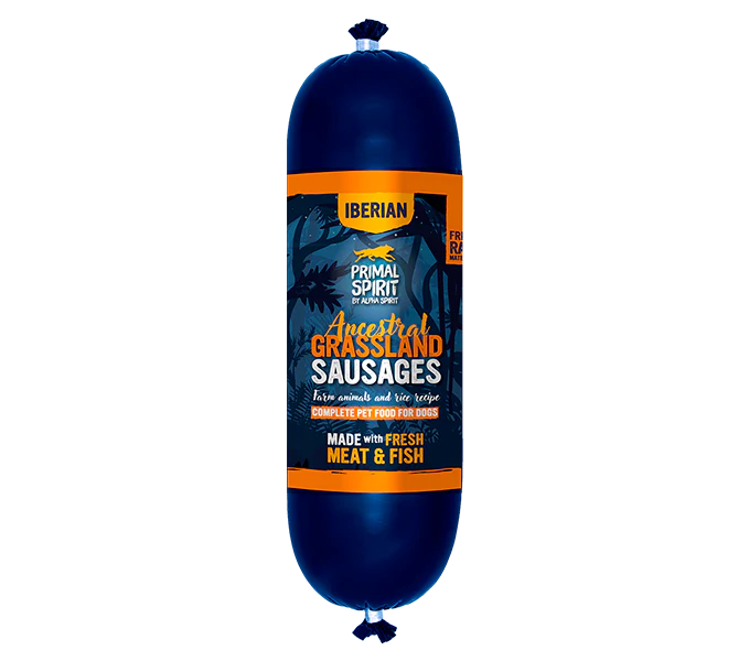 Cūkgaļas desa suņiem Ancestral Grassland saussage 1kg